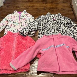 Set of Four Colorful Children's Jackets